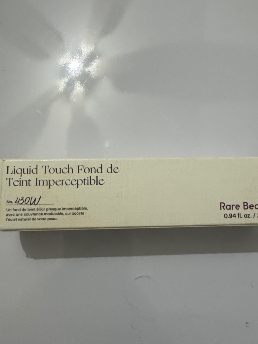 Title: Rare Beauty Liquid Touch Weightless Foundation - Shade 430W (NIB)